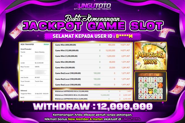 UNGUTOTO | MAHJONG WAYS GAME YANG SUDAH TERJAMIN ANTI RUNGKAD