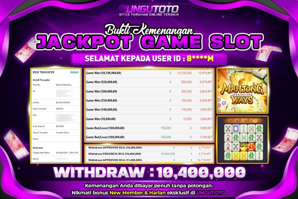 UNGUTOTO | MAHJONG WAYS GAME YANG TIDAK ADA KATA RUNGKAD