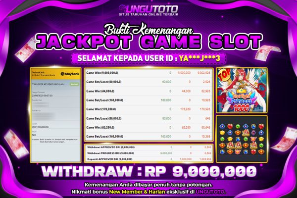UNGUTOTO | STARLIGHT PRINCESS 1000 GAME DENGAN TINGKAT KEMENANGAN YANG TINGGI