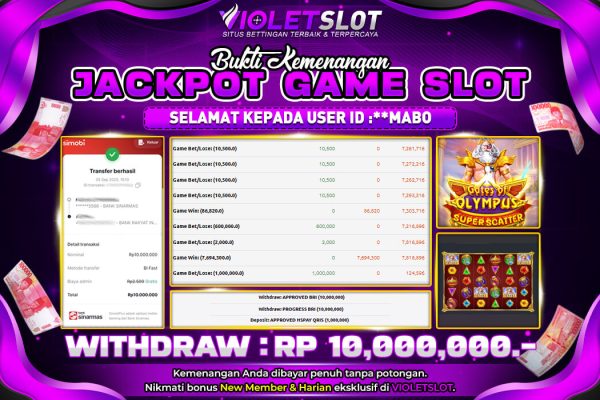 SLOTVIOLET | KEMESAN BARU DENGAN TANTANGAN SERU !!!