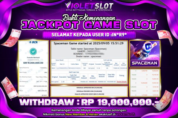VIOLETSLOT | MODAL RECEH UNTUNG BESAR!!