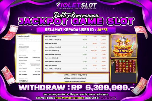 VIOLETSLOT | SELALU ADA KEMENANGAN BESAR YANG MENANTI SETIAP HARINYA