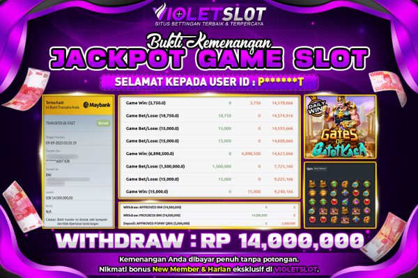 VIOLETSLOT | SITUS YANG SUDAH TERJAMIN GACOR