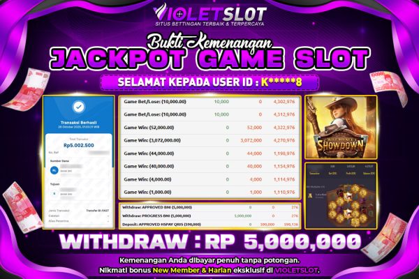 VIOLETSLOT | SITUS GACOR YANG MEMBERIKAN KEMENANGAN DAN JP YANG NYATA