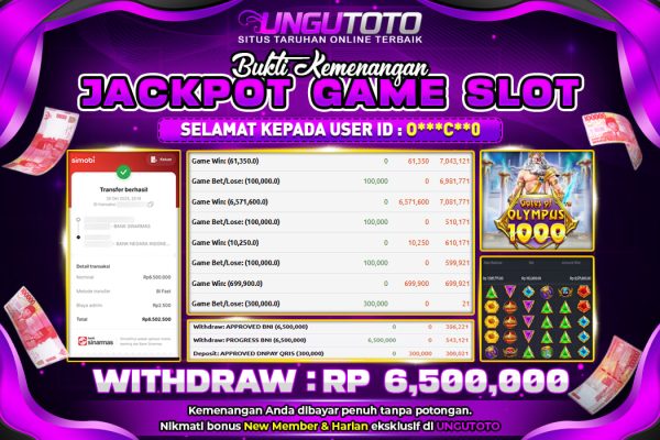 UNGUTOTO | DAPATKAN KEMENANGAN BESAR DI GATES OF OLYMPUS 1000 MUDAH MENDAPATKAN JACKPOT DAN CUAN YANG BESAR