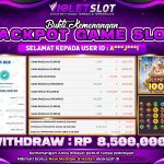 VIOLETSLOT | BUKTI PEMENANG PRAGMATIC GATES OF OLYMPUS 1000 TANGGAL 27 OKTOBER 2025 RP. 8,500,000,. LUNAS