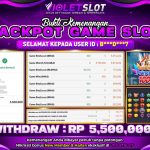 VIOLETSLOT | BUKTI PEMENANG SLOT PRAGMATIC PRINCESS 1000 TANGGAL 25 OKTOBER 2025 RP. 5,500,000,. LUNAS