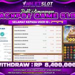 VIOLETSLOT | BUKTI PEMENANG PRAGMATIC GATES OF OLYMPUS 1000 TANGGAL 27 OKTOBER 2025 RP. 8,400,000,. LUNAS