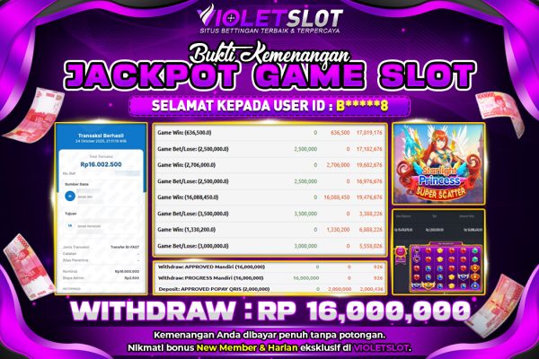 VIOLETSLOT | STARLIGHT PRINCES SUPER SCATER GAME YANG SELALU JP